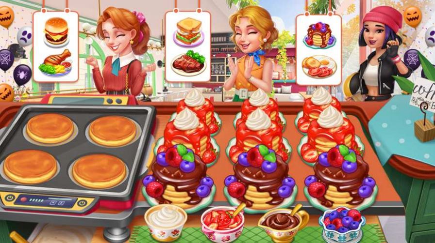 联机烹饪游戏安卓版烹饪游戏厨房自由做菜